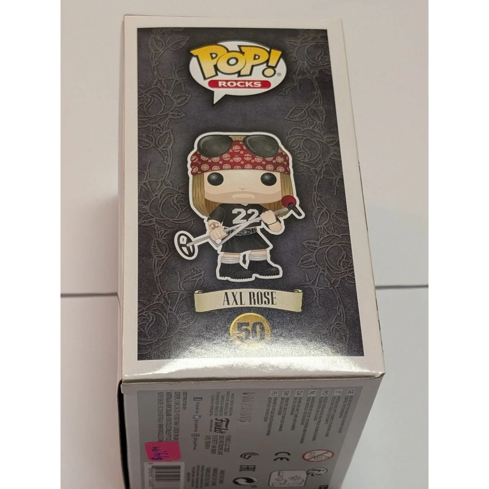 FUNKO POP! Rocks: Music‎ - Guns N Roses Axl Rose Vinyl Figure #50 #10688
